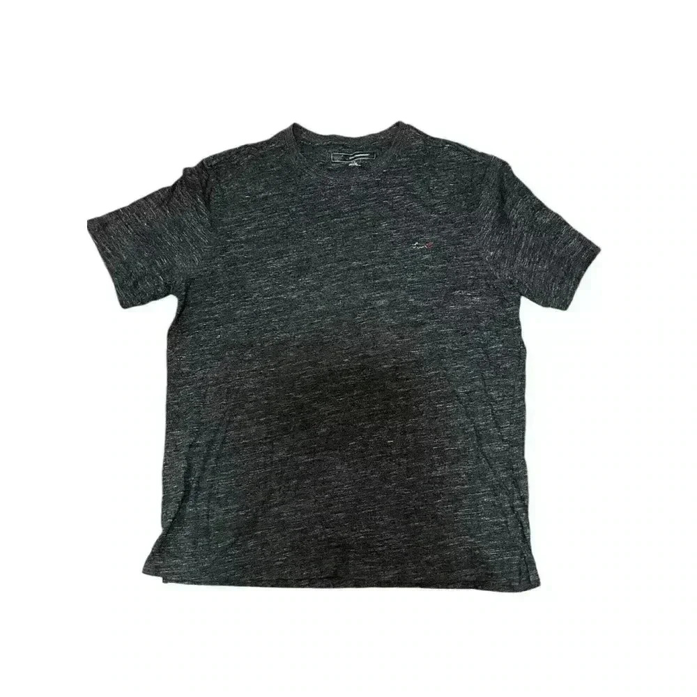 🔥 Greg Norman Golf‎ Shark Logo Heather Gray Shirt Men's Medium M